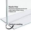 Azar Sign Holders 8.5" x 5.5" Clear Acrylic 10/Pack (152734) - 4 of 4