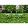 Kids Rocker Seesaw Outdoor Playground Equipment - Boat Design, Green - 3 of 4