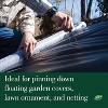 Gardeneer by Dalen 4" Garden Staples – Heavy-Duty Steel Stakes for Landscape Fabric, Netting, and Garden Covers, 20 Count - 2 of 3