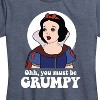 Women's - Disney Princess - You Must Be Grumpy Short Sleeve Graphic T-Shirt - 2 of 4