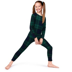 Rocky Thermal Underwear for Girls, Long Johns Fleece Lined Set, Shirt & Pants, Base Layer - 1 of 4