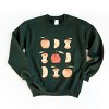Simply Sage Market Watercolor Apple Chart shirt design Sweatshirt - 2 of 4
