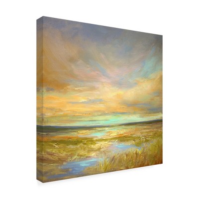 Trademark Fine Art -Sheila Finch 'Morning Sanctuary' Canvas Art