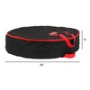 REGALWOVEN Christmas Foldable Round Storage Bags with Handles for Closet - 2 of 4