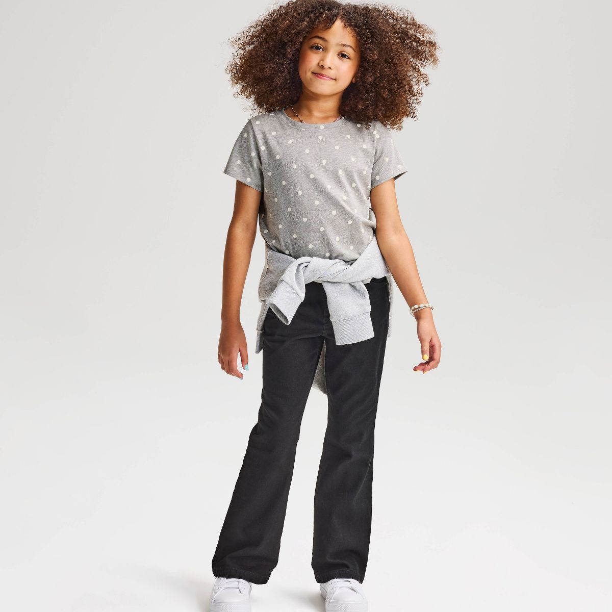 Girls' Short Sleeve 100% Cotton T-Shirt - Cat & Jack™ - thumbnail 7