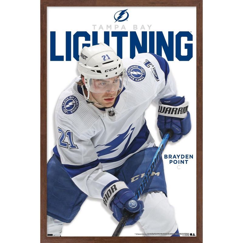 Trends International NHL Tampa Bay Lightning - Brayden Point Feature Series 23 Framed Wall Poster Prints, 1 of 7