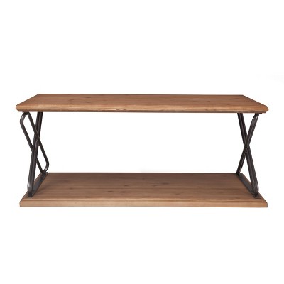 Brooks Coffee Table Brown - ClickDecor