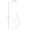 Uniquewise Black and White Large Floor Vase - 43 Inch Tall, Contemporary Home Decor, Minimalist Design - 2 of 4