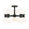 Z-Lite Artemis 10 - Light Semi-Flush Mount in  Matte Black - image 4 of 4