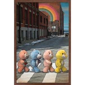 Trends International Care Bears - Abbey Road Framed Wall Poster Prints - 1 of 4