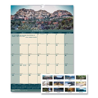 House of Doolittle Recycled Landscapes Monthly Wall Calendar 12 x 16.5 2022 362