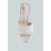 Lust Look Braided Satin Block Women Sandals - 3 of 4