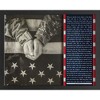 Dicksons Praying Hands American Flag Black 12 x 15 MDF Decorative Wall Plaque - 2 of 3