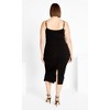 CITY CHIC | Women's Plus Size  Midi Baylee Dress - black - 24W - 2 of 4