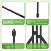 Aghana Digitals 3-Pack PE-Coated Metal Garden Trellis, 19"x64" Adjustable Height Plant Support - 3 of 4