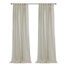Habitat Bolton Light Filtering Dual Header Weave Blends with Any Decor Curtain Panel Linen - 2 of 4