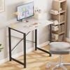 Lyngins Versatile Computer Desk, Modern Office Desk & Gaming Desk for Home Office & Dorm, Work Table/Writing Desk with X-Shaped Reinforcement - 3 of 3