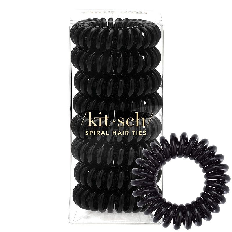 Kitsch Spiral Hair Ties 8 Pack, 1 of 11