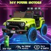 24V 2-Seater Kids Ride On Truck, Electric Car with 4WD 800W Motor,Parent Remote Control,3 Speeds& Built-in Music Player - 4 of 4