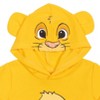 Disney Winnie the Pooh Mickey Mouse Lion King Simba Romper Newborn to Infant - 3 of 4