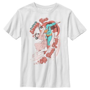 Boy's Superman Valentine's Day Sweep You Off Your Feet T-Shirt - 1 of 4