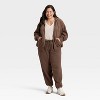 Women's Mid-Rise Barrel Leg Sweatpants - Universal Thread™ - 3 of 3