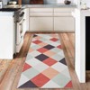 Machine Washable Area Rug With Non-Slip Backing Stain Resistant Easy Cleaning Indoor Carpet For Living Room Bed Dining Room Playroom Office - 2 of 4