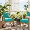 26"x25" Woven Outdoor Deep Seat Back Cushion - Threshold™ - 2 of 4