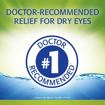 Refresh - Brandclub - Refresh Relieve Lubricant Eye Drops Artificial Tears  - 0.33 fl oz (10 mL)