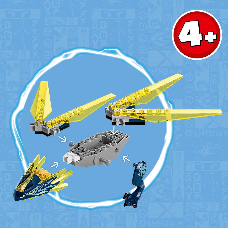 LEGO NINJAGO Nya and Arin&#39;s Baby Dragon Battle Building Toy 71798, 4 of 8