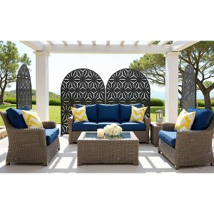 Lirago Outdoor Privacy Fence Panels 72 in Galvanized Metal - 1 of 4