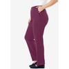 Woman Within Women's Plus Size 7-Day Knit Straight Leg Pant - image 4 of 4