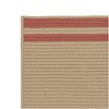 Colonial Mills Denali End Stripe Area Rug, 2x3, Brick Red - 2 of 3