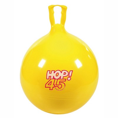 Gymnic Children's Bouncing Hop 45 Ball Yellow 18" diameter