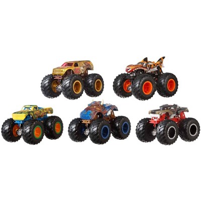 monster jam and hot wheels