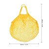 Unique Bargains Cotton Mesh Reusable Washable Grocery Bags 1 Pcs 15x13.8" - 2 of 4
