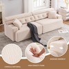 4-Seater Chenille Sponge Sofa with Deep Seat - 4 of 4