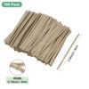 Unique Bargains Kraft Paper Twist Ties Party Gift Bread Candy Wrapping 700 Pcs - 2 of 4