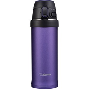 Zojirushi 16oz Flip-and-Go Stainless Steel Travel Mug SM-QHE48 - Purple Dusk: Insulated Thermal Cup - 1 of 4