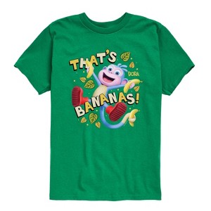 Boys' - Dora the Explorer - Thats Bananas Short Sleeve Graphic T-Shirt - 1 of 4