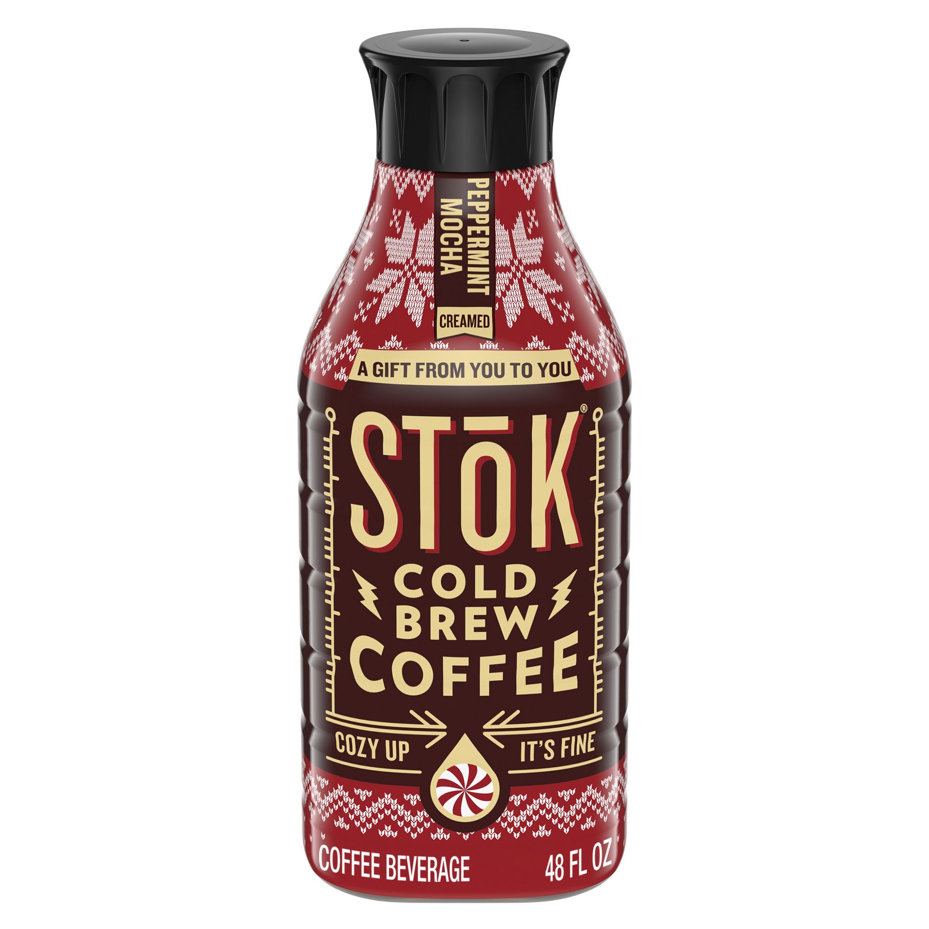 SToK Peppermint Mocha Cold Brew Coffee - 48 fl oz
