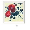 HomeRoots Japanese Blossoms White Framed Print Wall Art - 3 of 4