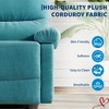 Manual Recliner Chair for Adults Manual Recliner with Side Pocket Adjustable Fabric Single Sofa with Ergonomic Back Support - 4 of 4