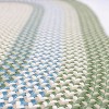 Colonial Mills Kingston Braid - Green 27 In x 46 In Oval Rug Indoor/Outdoor 100% Polypropylene - 4 of 4
