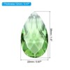 Unique Bargains Crystal Pendants Teardrop Beads for DIY Lamp Arts Crafts Decoration 6 Pcs - 2 of 4