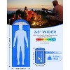 Sportneer Sleeping Bag - Wearable for Adults & Kids with Arm Zipper Holes in Cold & Warm Weather - 2 of 4