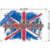 Trends International Def Leppard - Union Jack Unframed Wall Poster Prints - image 3 of 4