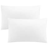 PiccoCasa Luxury Viscose from Bamboo  Free Cooling with Zipper Closure Pillowcases 2 Pcs