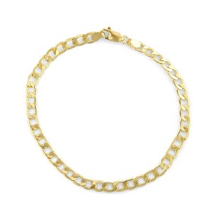 Giorgio Di Vicenza 14K Yellow Gold Men's 5mm Curb Chain Bracelet - 1 of 2