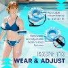 Sunlite Sport Foam Aquatic Cuffs – Water Weights for Exercise & Aerobics, Adjustable Float Rings, High-Density EVA, Pack of 2 - 2 of 4
